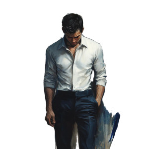 Blue-Winged Angel Vinyl Car Decal Sticker – Waterproof & UV-Resistant 8"