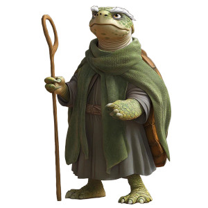 Elder Turtle Prophet Vinyl Car Decal Sticker – Waterproof & UV-Resistant 8"