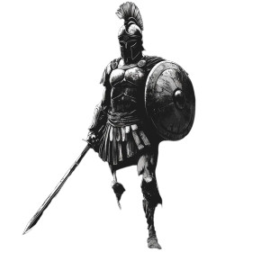 Spartans Vector Art Vinyl Car Decal Sticker – Waterproof & UV-Resistant 8" Spartans Vector Art Vinyl Car Decal Sticker – Waterproof & UV-Resistant 8"