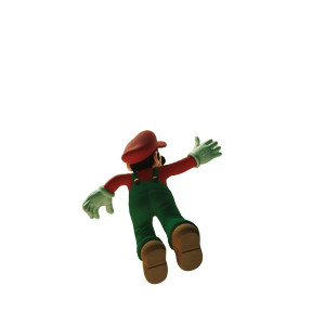 Mario In Matrix Vinyl Car Decal Sticker – Waterproof & UV-Resistant 8"