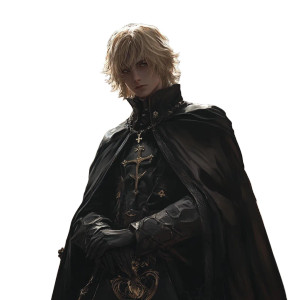 Fantasy Vatican Adventurer Vinyl Car Decal Sticker – Waterproof & UV-Resistant 8"