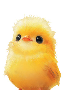 Joyful Animal Drawing Vinyl Car Decal Sticker – Waterproof & UV-Resistant 8"