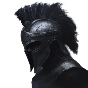 Epic Spartan Helmet Vinyl Car Decal Sticker – Waterproof & UV-Resistant 8"