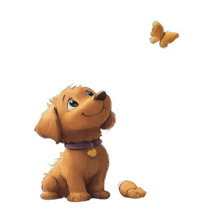 Children'S Puppy Vinyl Car Decal Sticker – Waterproof & UV-Resistant 8" Children'S Puppy Vinyl Car Decal Sticker – Waterproof & UV-Resistant 8"