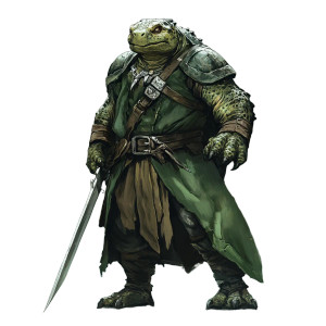 Turtle Warrior V3 Vinyl Car Decal Sticker – Waterproof & UV-Resistant 8"