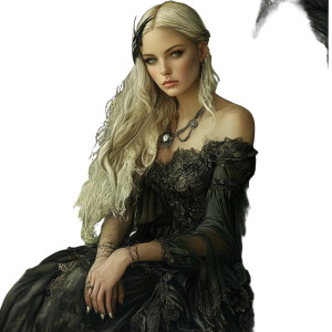 Fantasy Portrait Vinyl Car Decal Sticker – Waterproof & UV-Resistant 8" Fantasy Portrait Vinyl Car Decal Sticker – Waterproof & UV-Resistant 8"