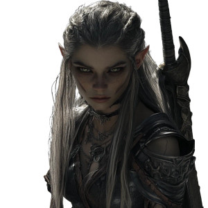 Elf Bladesinger Vinyl Car Decal Sticker – Waterproof & UV-Resistant 8"