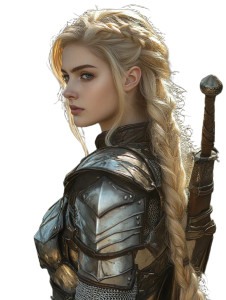 Golden Paladin Portrait Vinyl Car Decal Sticker – Waterproof & UV-Resistant 8" Golden Paladin Portrait Vinyl Car Decal Sticker – Waterproof & UV-Resistant 8"