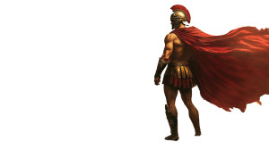 Spartan Warrior Training V2 Vinyl Car Decal Sticker – Waterproof & UV-Resistant 8"
