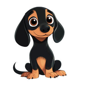 Adorable Dachshund Drawing Vinyl Car Decal Sticker – Waterproof & UV-Resistant 8" Adorable Dachshund Drawing Vinyl Car Decal Sticker – Waterproof & UV-Resistant 8"