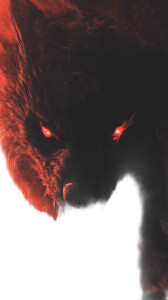 Infernal Demon Dog Vinyl Car Decal Sticker – Waterproof & UV-Resistant 8"
