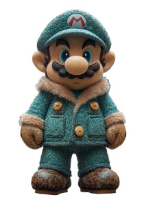 Super Mario Macaron Vinyl Car Decal Sticker – Waterproof & UV-Resistant 8"