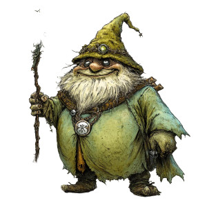 Goblin Priest V3 Vinyl Car Decal Sticker – Waterproof & UV-Resistant 8"