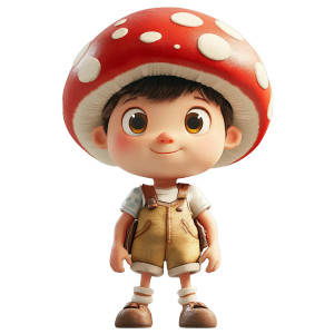 Mushroom Head Figure Vinyl Car Decal Sticker – Waterproof & UV-Resistant 8" Mushroom Head Figure Vinyl Car Decal Sticker – Waterproof & UV-Resistant 8"