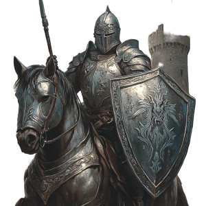 Armored Knight V23 Vinyl Car Decal Sticker – Waterproof & UV-Resistant 8" Armored Knight V23 Vinyl Car Decal Sticker – Waterproof & UV-Resistant 8"