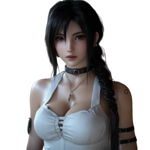 Tifa Lockhart V9 Vinyl Car Decal Sticker – Waterproof & UV-Resistant 8"
