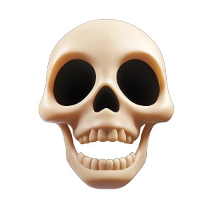 Skull Emoji Vinyl Car Decal Sticker – Waterproof & UV-Resistant 8" Skull Emoji Vinyl Car Decal Sticker – Waterproof & UV-Resistant 8"