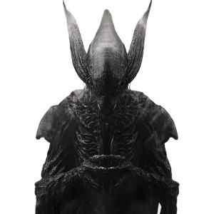 Cosmic Horror Portrait Vinyl Car Decal Sticker – Waterproof & UV-Resistant 8"