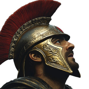 Spartan Warrior Silhouette V6 Vinyl Car Decal Sticker – Waterproof & UV-Resistant 8"