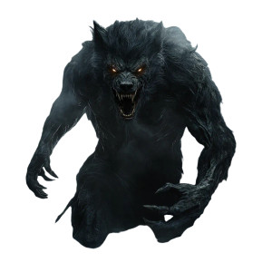 Savage Werewolf Zombie Vinyl Car Decal Sticker – Waterproof & UV-Resistant 8"