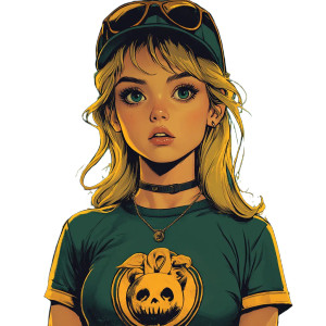 80S Horror Chad Vinyl Car Decal Sticker – Waterproof & UV-Resistant 8"