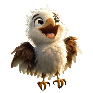 Disney-Style Eagle Vinyl Car Decal Sticker – Waterproof & UV-Resistant 8" Disney-Style Eagle Vinyl Car Decal Sticker – Waterproof & UV-Resistant 8"