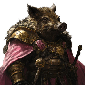 Anthropomorphic Boar Warrior Vinyl Car Decal Sticker – Waterproof & UV-Resistant 8" Anthropomorphic Boar Warrior Vinyl Car Decal Sticker – Waterproof & UV-Resistant 8"