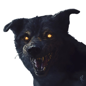 Evil Doggo Vinyl Car Decal Sticker – Waterproof & UV-Resistant 8" Evil Doggo Vinyl Car Decal Sticker – Waterproof & UV-Resistant 8"