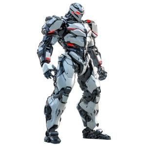 Mecha Warrior V4 Vinyl Car Decal Sticker – Waterproof & UV-Resistant 8" Mecha Warrior V4 Vinyl Car Decal Sticker – Waterproof & UV-Resistant 8"