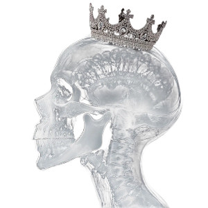 Crowned Skull X-Ray Vinyl Car Decal Sticker – Waterproof & UV-Resistant 8" Crowned Skull X-Ray Vinyl Car Decal Sticker – Waterproof & UV-Resistant 8"