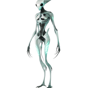 Bioluminescent Alien Vinyl Car Decal Sticker – Waterproof & UV-Resistant 8" Bioluminescent Alien Vinyl Car Decal Sticker – Waterproof & UV-Resistant 8"