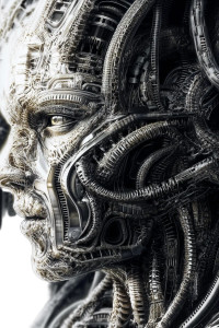 Ancient Face Vinyl Car Decal Sticker – Waterproof & UV-Resistant 8"