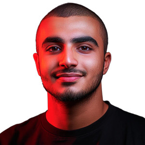 Smiling Arabic Man Vinyl Car Decal Sticker – Waterproof & UV-Resistant 8"