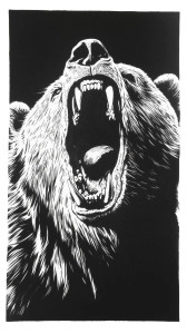 Vicious Bear Snarl Vinyl Car Decal Sticker – Waterproof & UV-Resistant 8" Vicious Bear Snarl Vinyl Car Decal Sticker – Waterproof & UV-Resistant 8"