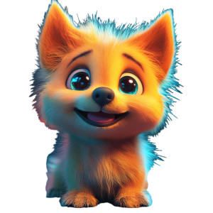 Happy Pixar Puppy Vinyl Car Decal Sticker – Waterproof & UV-Resistant 8" Happy Pixar Puppy Vinyl Car Decal Sticker – Waterproof & UV-Resistant 8"
