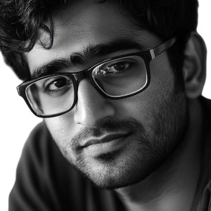 Indian Programmer Glasses Vinyl Car Decal Sticker – Waterproof & UV-Resistant 8"