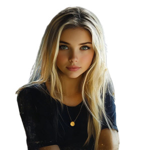 Beautiful Blonde Girl Vinyl Car Decal Sticker – Waterproof & UV-Resistant 8" Beautiful Blonde Girl Vinyl Car Decal Sticker – Waterproof & UV-Resistant 8"