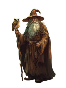 Wandering Wizard Vinyl Car Decal Sticker – Waterproof & UV-Resistant 8"