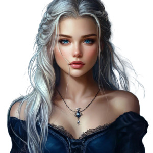 Fantasy Noblewoman Vinyl Car Decal Sticker – Waterproof & UV-Resistant 8" Fantasy Noblewoman Vinyl Car Decal Sticker – Waterproof & UV-Resistant 8"