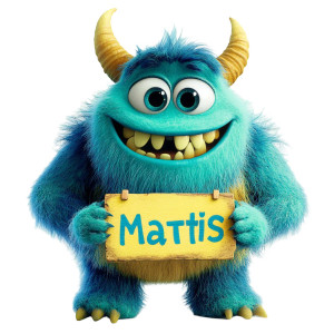 Cute Pixar Monster V3 Vinyl Car Decal Sticker – Waterproof & UV-Resistant 8"