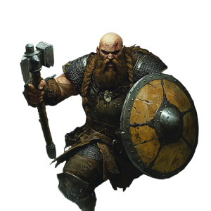 Dwarven Dungeon Fighter Vinyl Car Decal Sticker – Waterproof & UV-Resistant 8" Dwarven Dungeon Fighter Vinyl Car Decal Sticker – Waterproof & UV-Resistant 8"