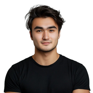 Handsome Kazakh Guy Vinyl Car Decal Sticker – Waterproof & UV-Resistant 8"