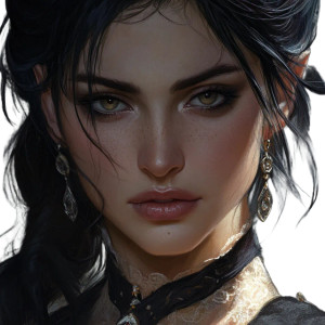 Fantasy Noblewoman Closeup Vinyl Car Decal Sticker – Waterproof & UV-Resistant 8" Fantasy Noblewoman Closeup Vinyl Car Decal Sticker – Waterproof & UV-Resistant 8"