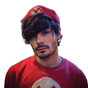 Emo Mario Vinyl Car Decal Sticker – Waterproof & UV-Resistant 8"