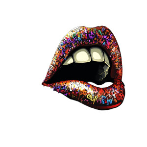 Talking Mouth Vinyl Car Decal Sticker – Waterproof & UV-Resistant 8" Talking Mouth Vinyl Car Decal Sticker – Waterproof & UV-Resistant 8"