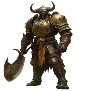 Minotaur Warrior V4 Vinyl Car Decal Sticker – Waterproof & UV-Resistant 8" Minotaur Warrior V4 Vinyl Car Decal Sticker – Waterproof & UV-Resistant 8"