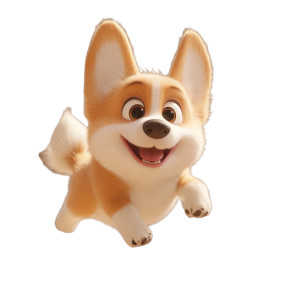 Joyful Corgi Puppy Vinyl Car Decal Sticker – Waterproof & UV-Resistant 8" Joyful Corgi Puppy Vinyl Car Decal Sticker – Waterproof & UV-Resistant 8"