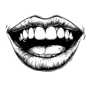 Laughing Mouth Clipart Vinyl Car Decal Sticker – Waterproof & UV-Resistant 8" Laughing Mouth Clipart Vinyl Car Decal Sticker – Waterproof & UV-Resistant 8"