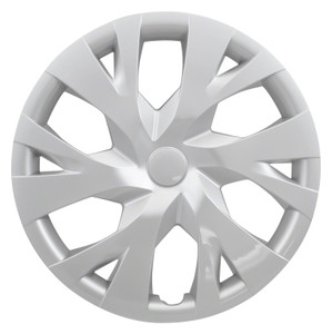 Enhance Your Wheels with 14 Inch Silver Wheel Covers | Durable ABS Construction | Set of 4