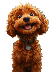Joyful Pixar Poodle Vinyl Car Decal Sticker – Waterproof & UV-Resistant 8" Joyful Pixar Poodle Vinyl Car Decal Sticker – Waterproof & UV-Resistant 8"